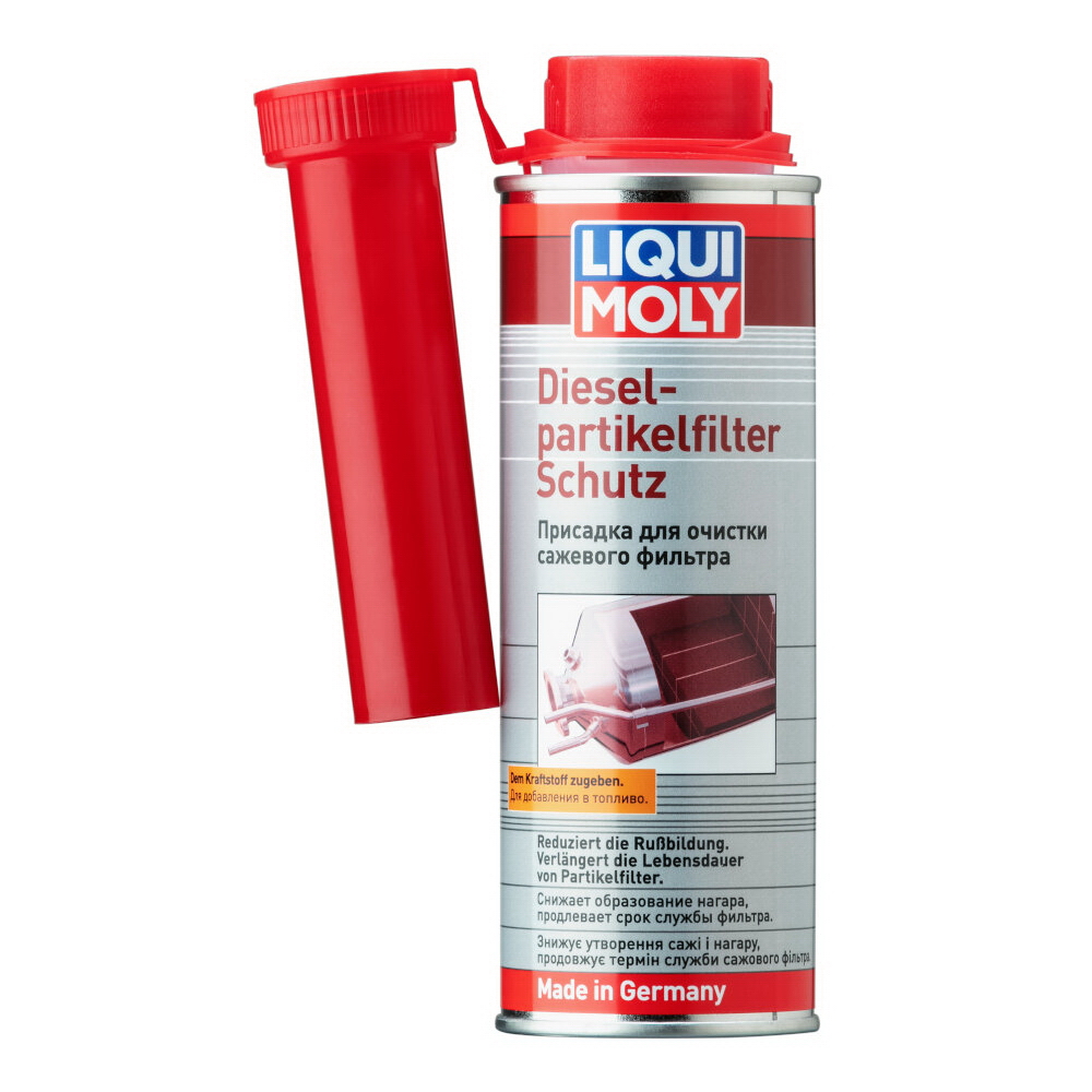Присадка для очистки сажевого фильтра LIQUI MOLY Diesel Partikelfilter Schutz, 0.250л 2298